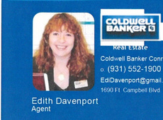 Edith " Edi " Davenport, Your Realtor For Life (Coldwell Banker, Conroy, Marable & Holleman)
