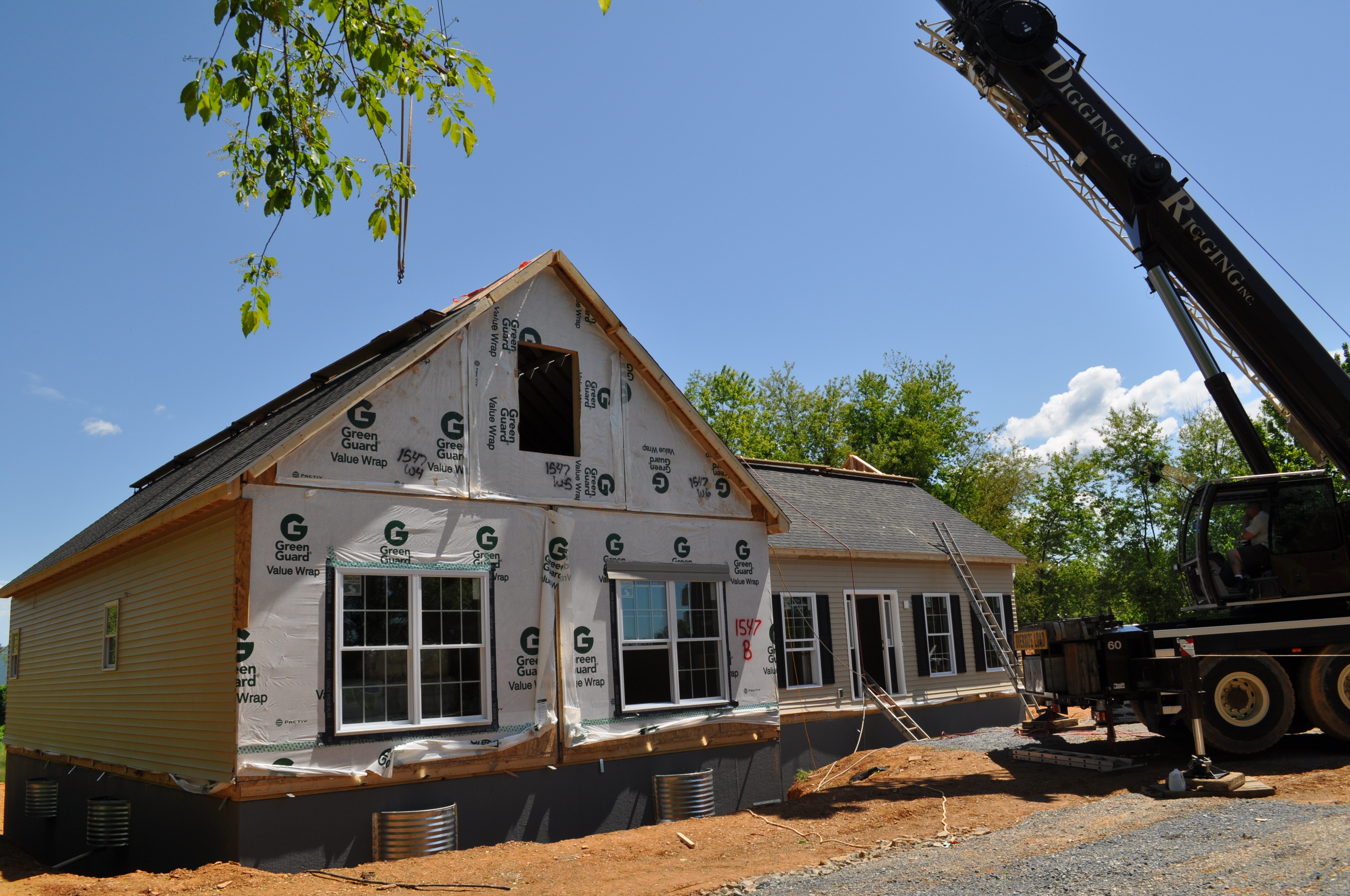 Modular Home Values setting expectations: a modular home installation Modular Home Values setting expectations: a modular home installation