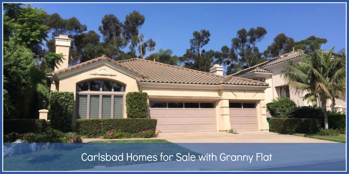 👴Carlsbad Homes for Sale with Granny Flat