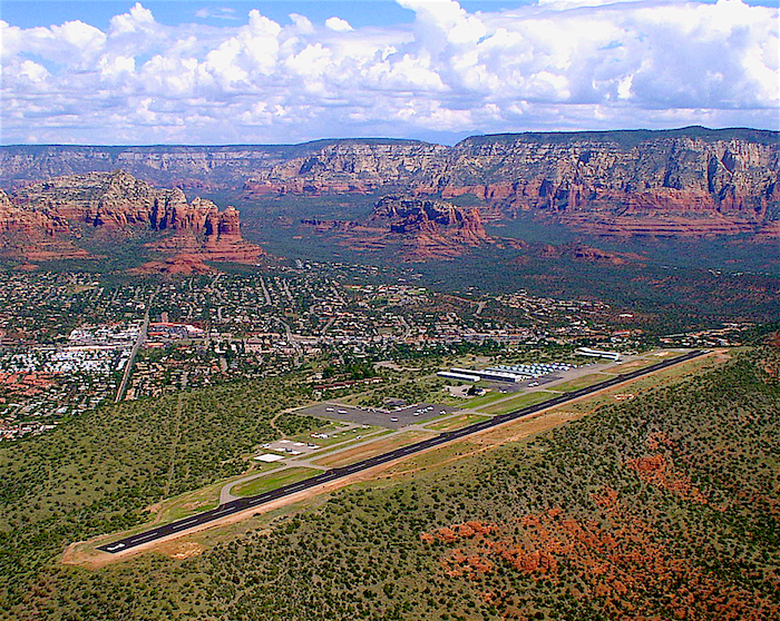 Excessive heat Sedona airport 