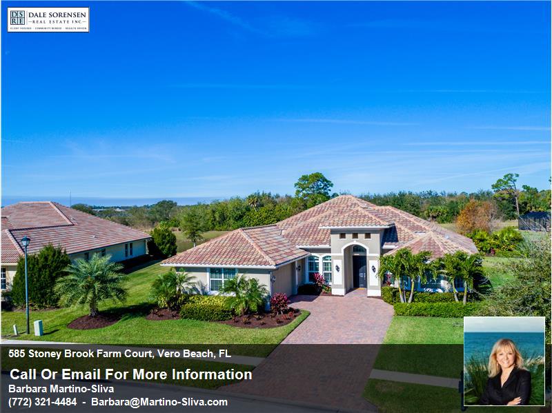 JUST LISTED STONEY BROOK FARM LAKEFRONT HOME VERO BEACH