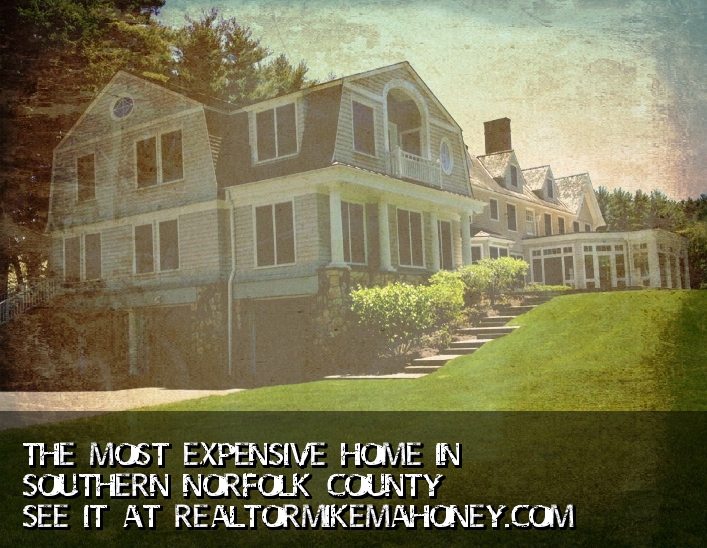 45 Strawberry Hill Most Expensive Home in Dover MA and Southern Norfolk