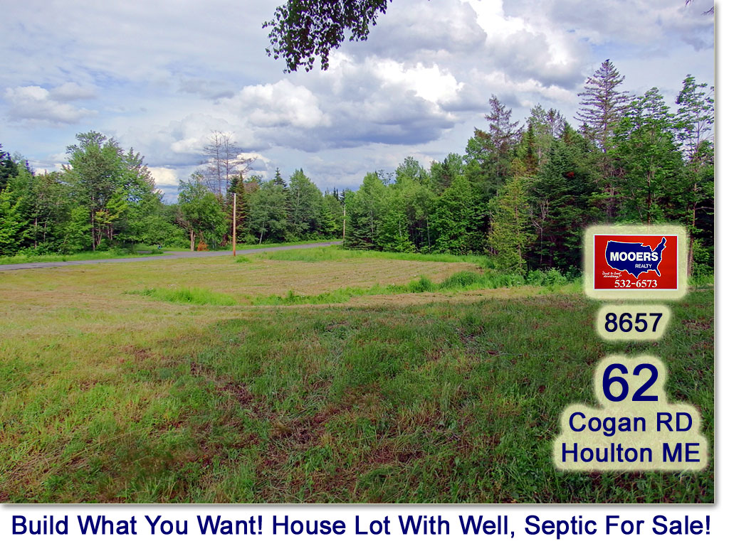Land For Sale In Maine With Well, Septic, Power.