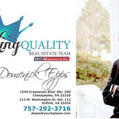 Domenick Epps, The peoples agent serving hampton roads (KingQuality Real Estate)