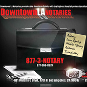 Downtown Los Angeles Notary Los Angeles County Notaries (Downtown Los Angeles Notary)