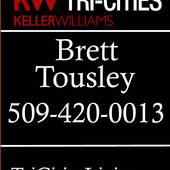 Brett Tousley, Tri Cities Real Estate | (509) 420-0013 (Keller Williams Realty)