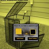 Janice Traub, #1 Fabricator of Solid Steel AC Security Cages (West End Cages / http://www.WestEndCages.com / (770) 676-1645)