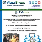 LEADcore VisualShows, National Prescreened Listing Leads Provider (VisualShows)