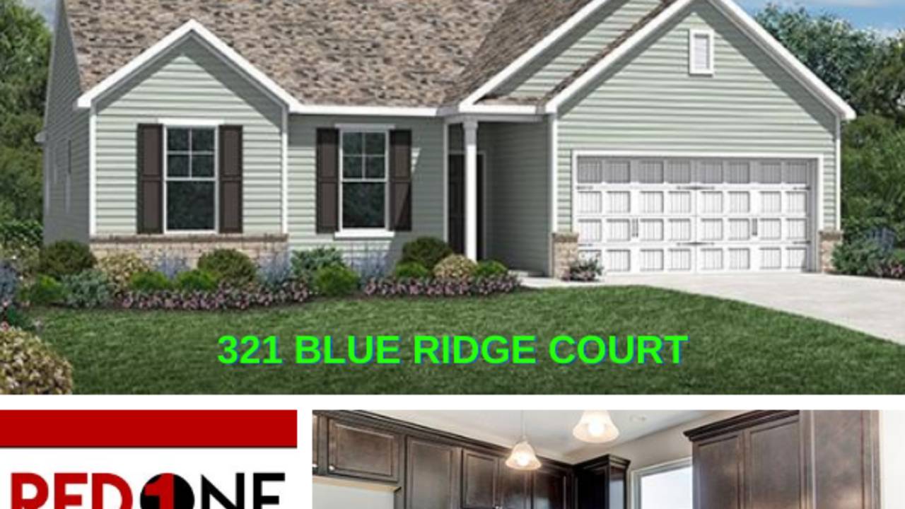 Ostrander Ohio New Spec Home for Sale 321 Blue Ridge