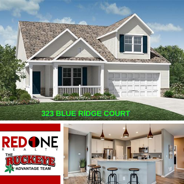 Ostrander Ohio New Spec Home for Sale 323 Blue Ridge