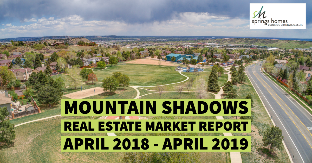 Mountain Shadows Colorado Springs Real Estate April