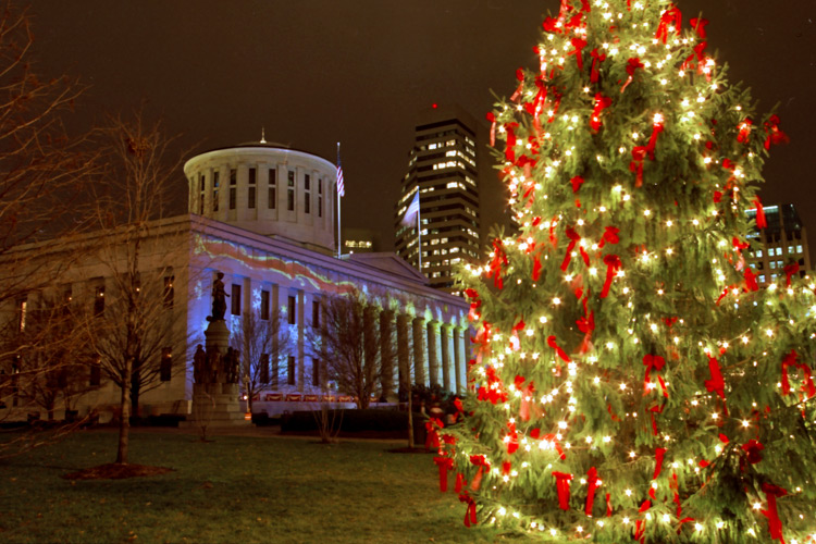 Top Ten Community Christmas Trees in Columbus