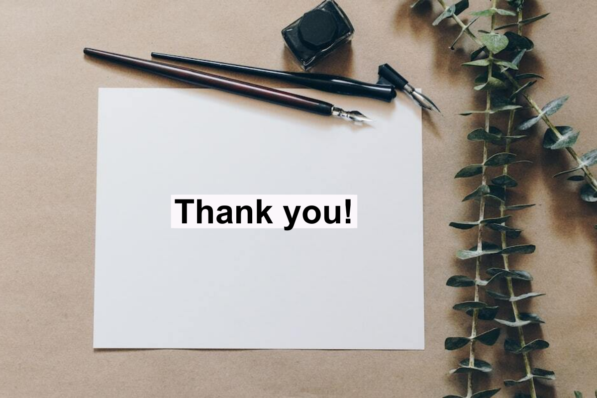 Legacy of Gratitude: A Timeless Thank You Note from Gen