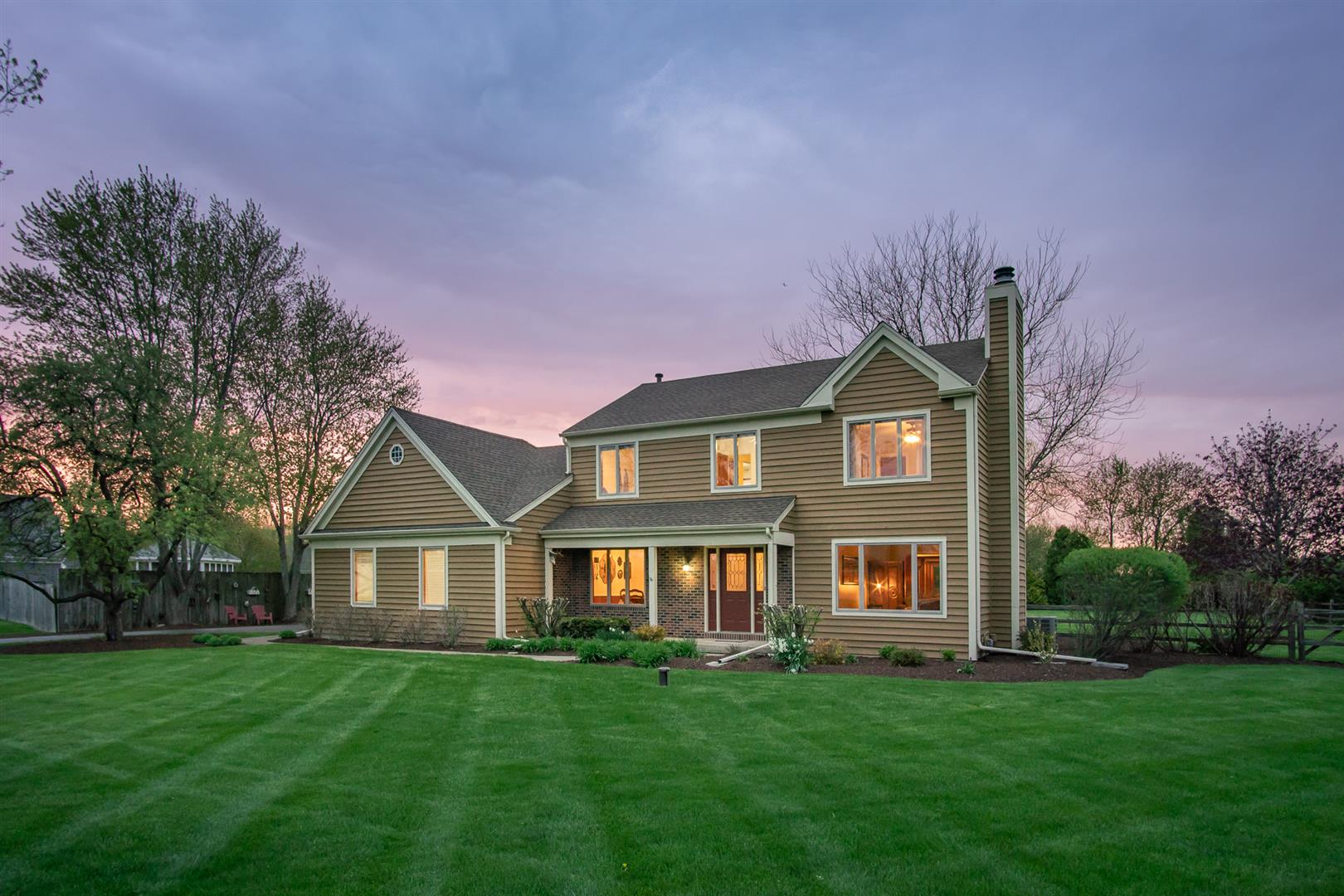 Updated Elburn Home on 1 Acre Lot