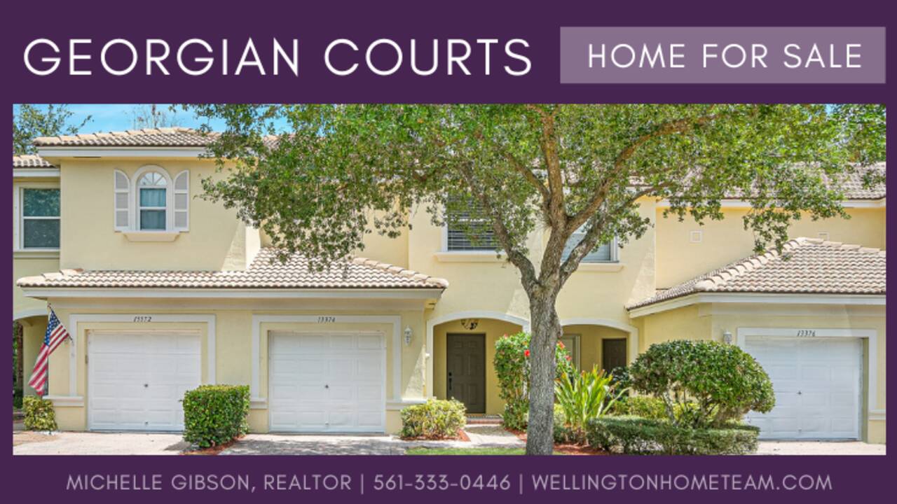 Courts Townhome for Sale in Wellington FL