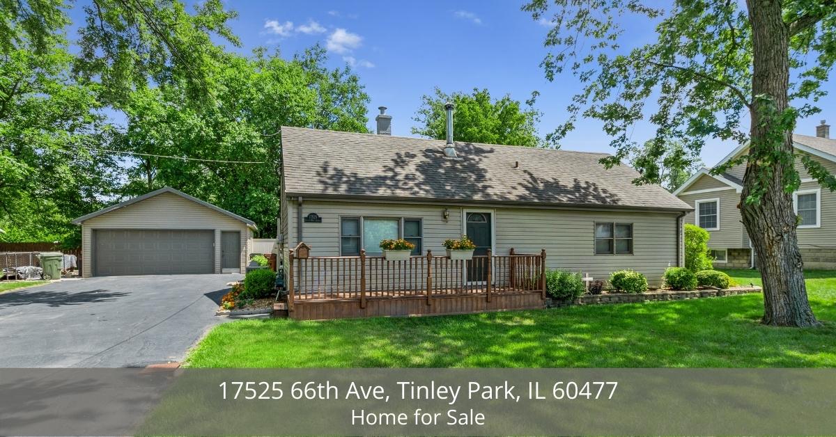 17525 66th Ave, Tinley Park, IL 60477 Home for Sale