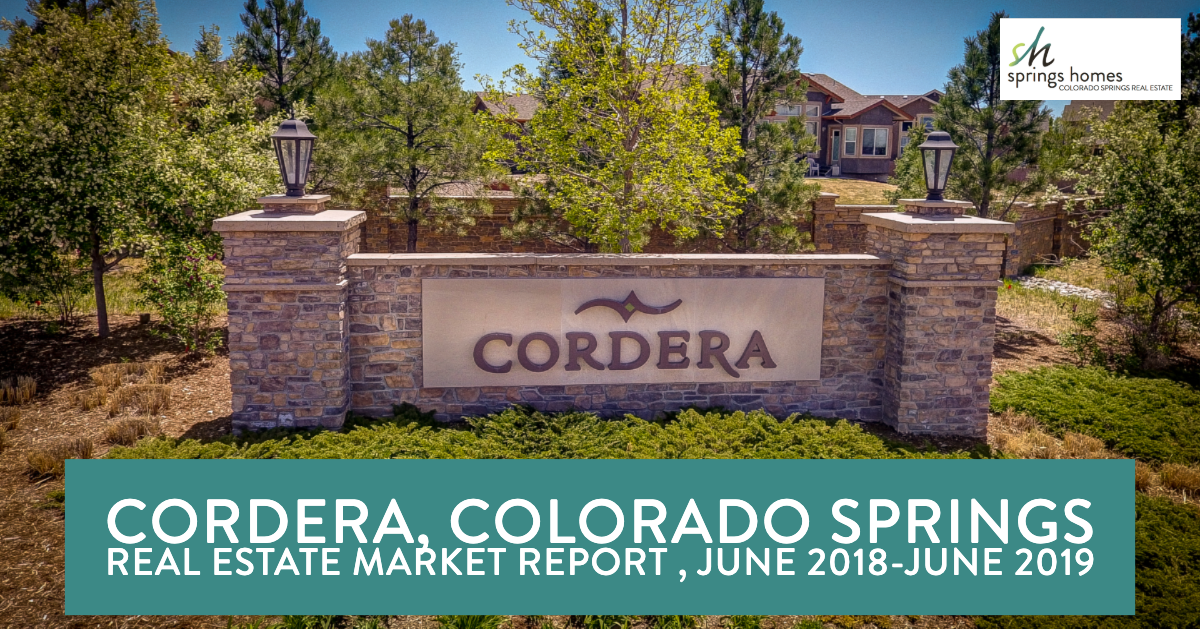 Cordera, Colorado Springs - Real Estate Market Update