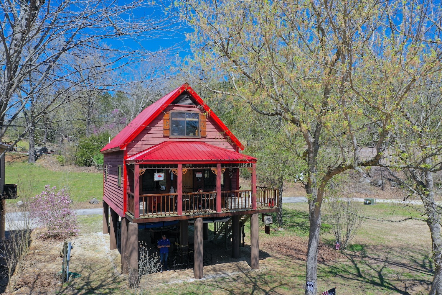 Spring River Cabin for Sale with River Frontage