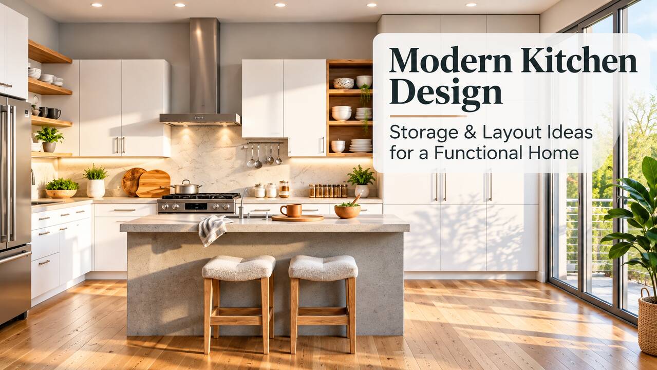 Modern Kitchen Design Ideas for a More Functional Home