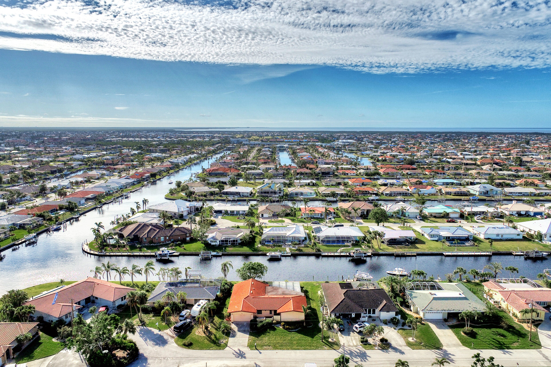 Punta Gorda Isles furnished, waterfront pool home with