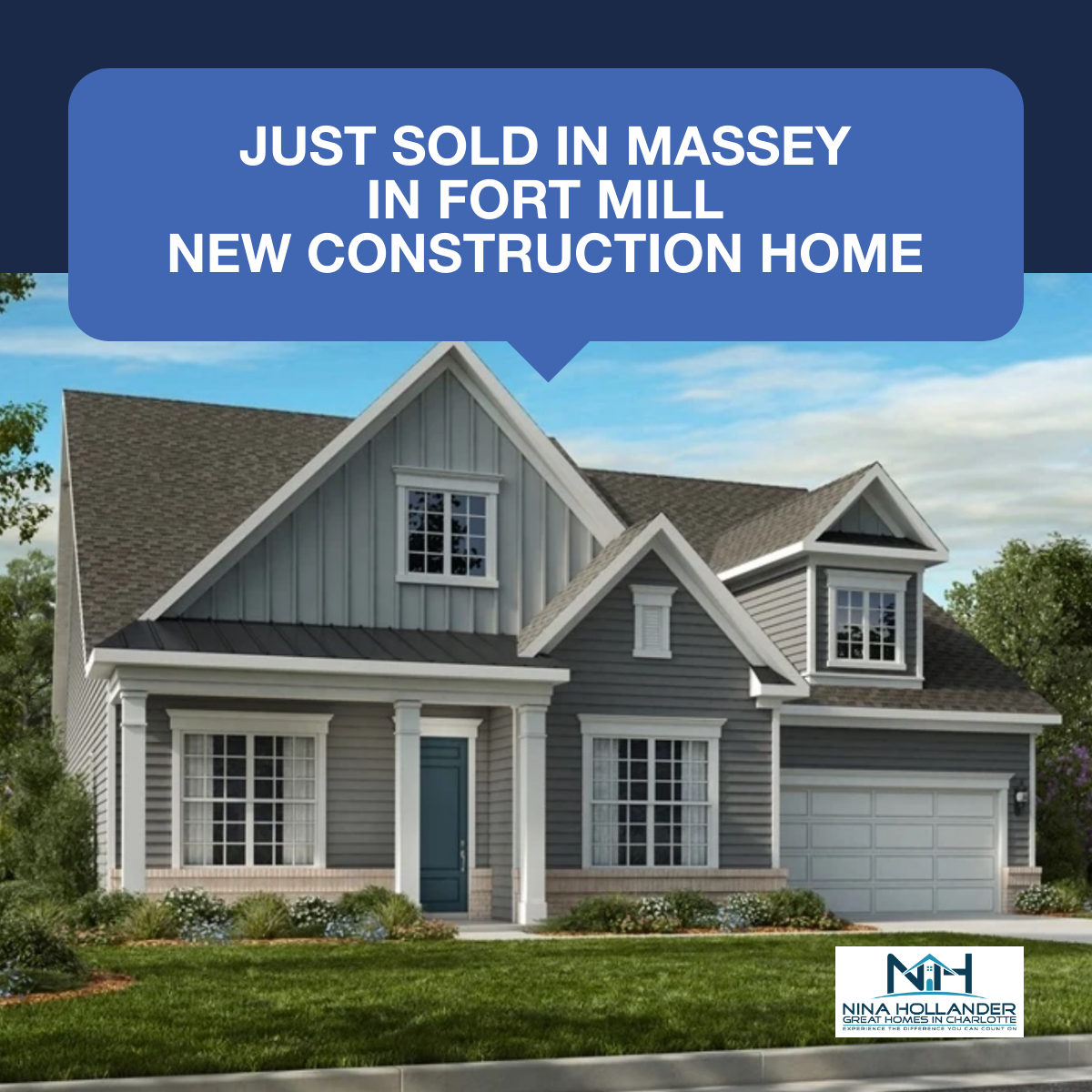 Sold And Closed In Massey In Fort Mill, SC