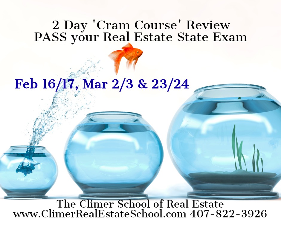 2 Day Cram Course Review Florida Real Estate License St