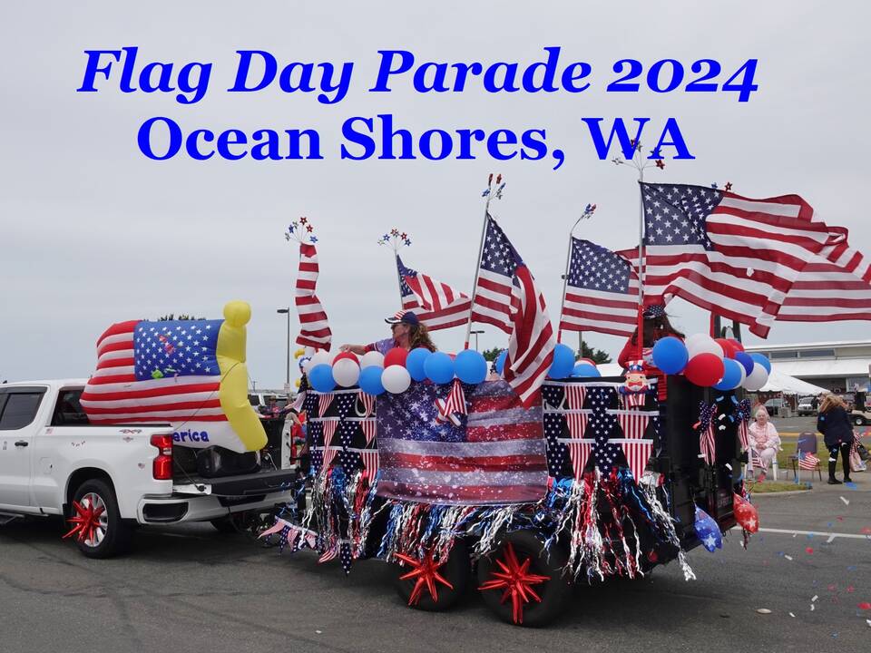 Ocean Shores, WA Events Flag Day Parade 2024