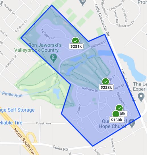 Valleybrook Blackwood NJ Active Listings