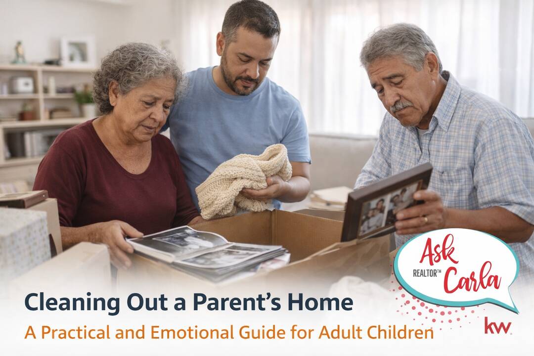 A Practical Guide to Cleaning out your parents home - L