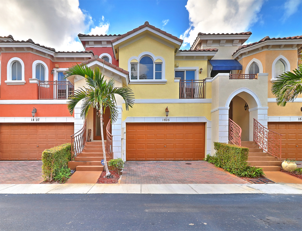 A Mediterranean style home in Coastal Bay, five minutes