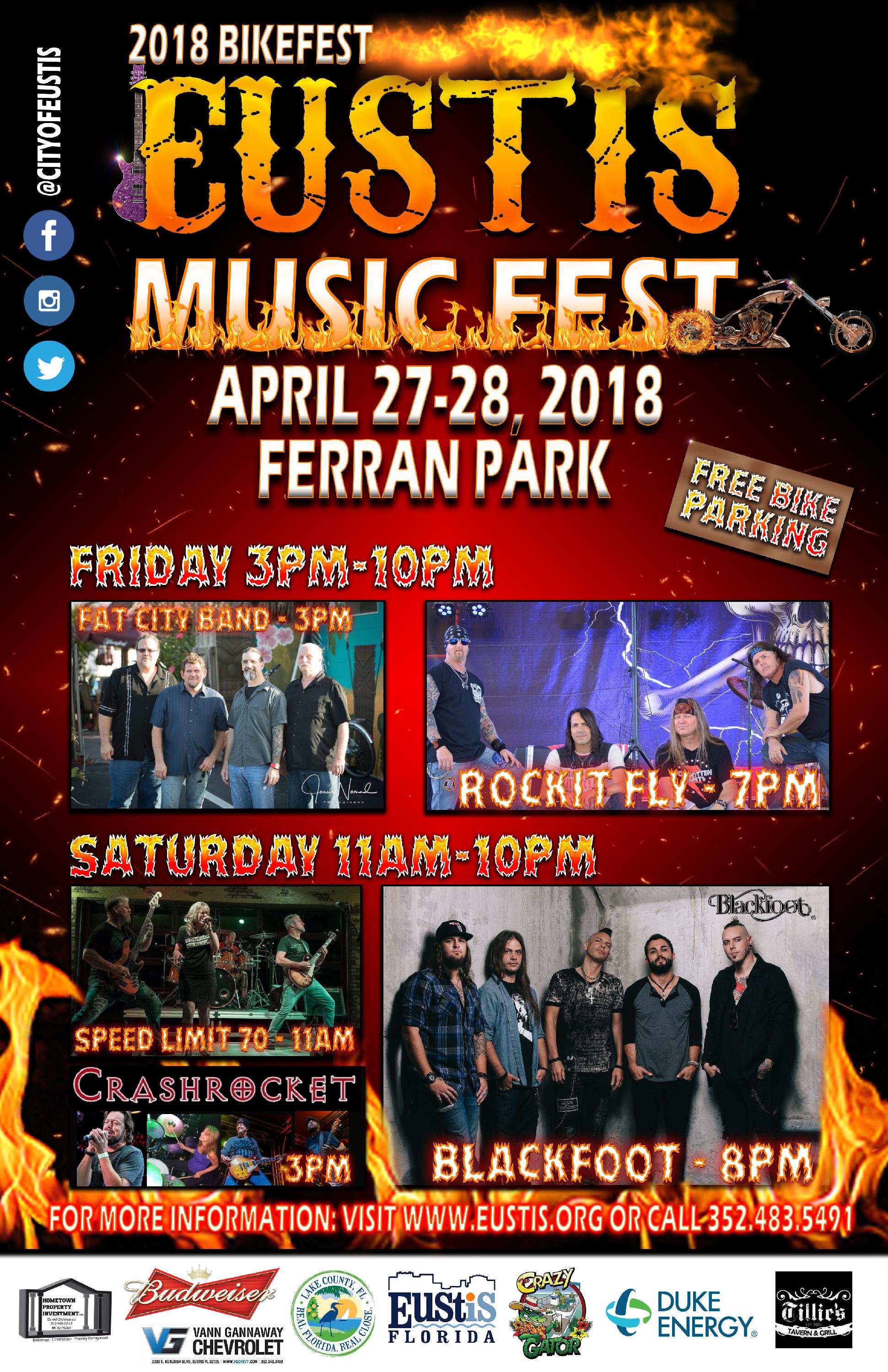 Eustis, FL Music Festival a fun free event to enjoy th