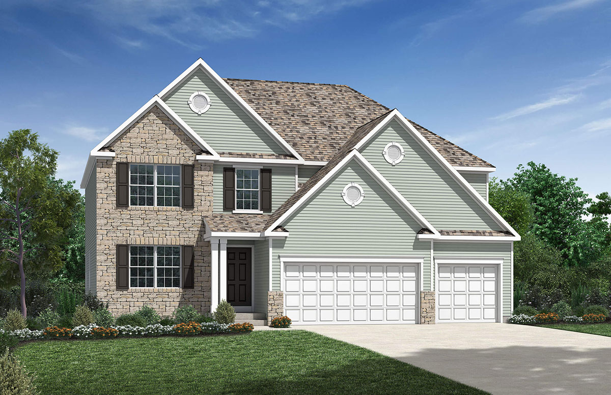 Commercial Point Ohio New Spec Home for Sale 1 W3CPC