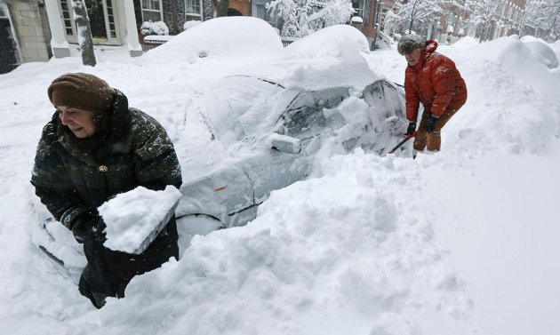 Worst Blizzard Since 1888 Hits NE ! Global Warming?