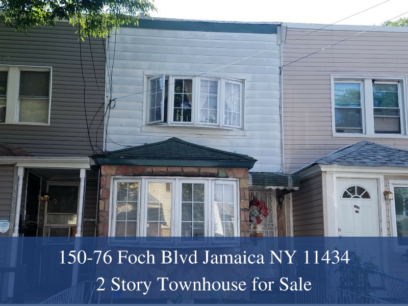 15076 Foch Blvd Jamaica NY 11434 2 Story Townhouse