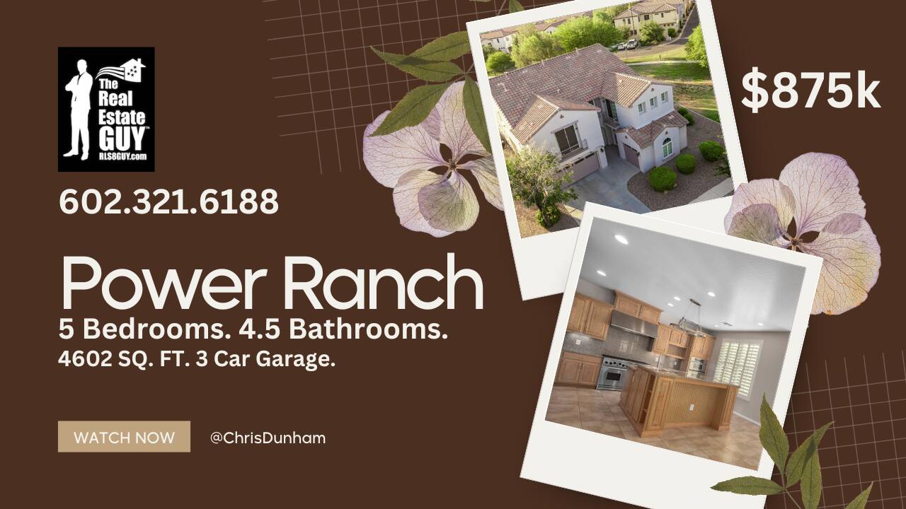 Power Ranch home for Sale - Gilbert AZ Real Estate