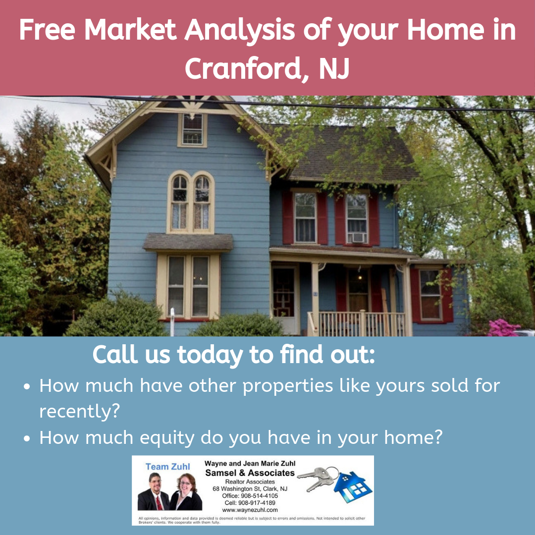 Cranford Real Estate Market Report September 2019