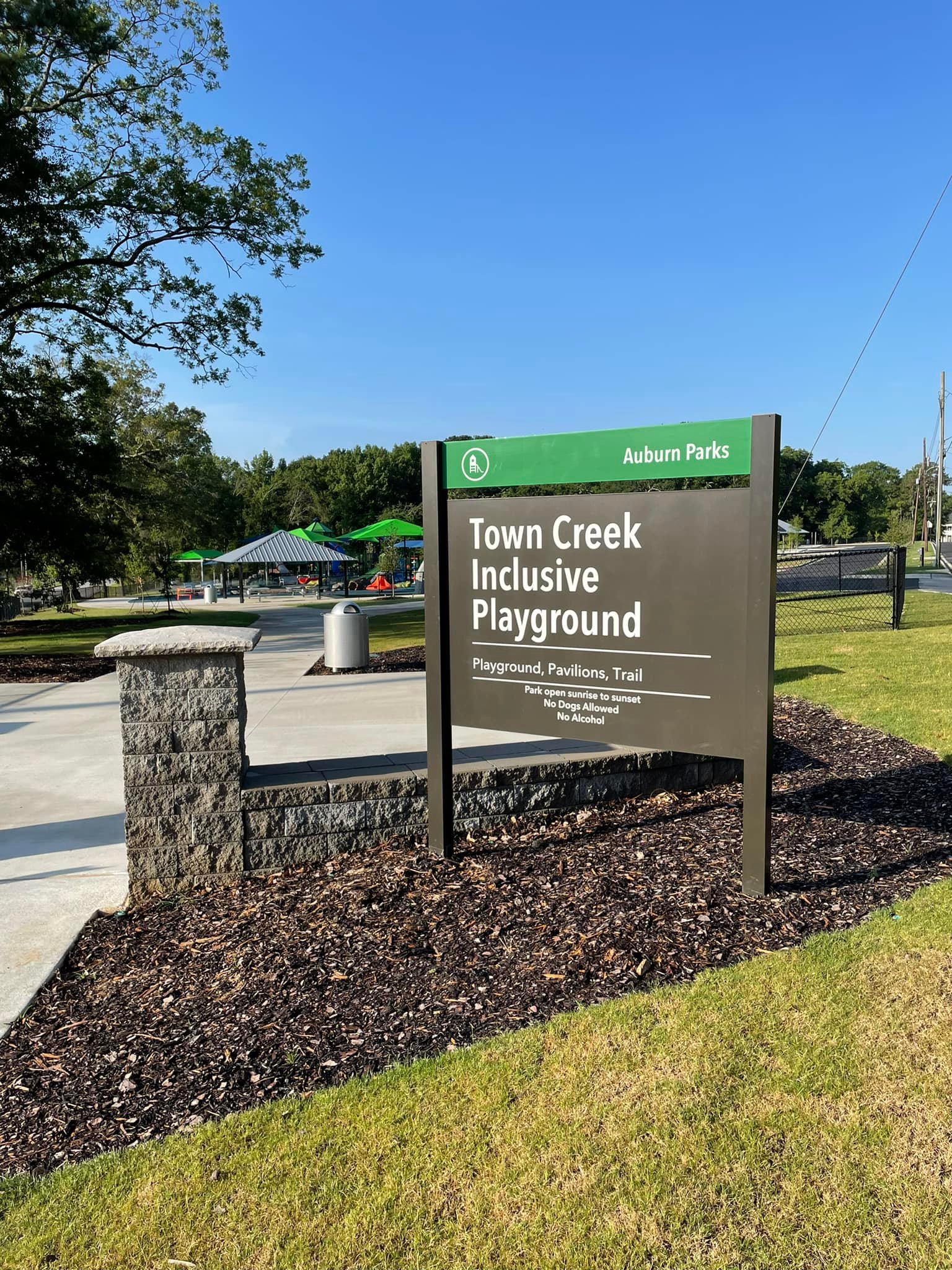 Town Creek Inclusive Playground in Auburn, AL