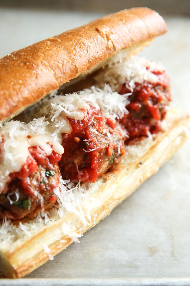 Meatball Sub Sandwich Recipe