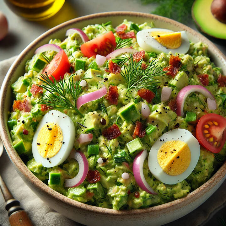 DALL·E_2024-06-30_19.29.15_-_A_bowl_of_chopped_and_mixed__spreadable_avocado_egg_salad._The_salad_includes_mashed_ripe_avocados__finely_chopped_boiled_eggs__small_tomatoes_in_quar.jpeg