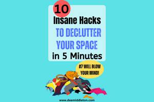 Photo inspiration: Visual Reference: 10 Quick Hacks For Instant Space Decluttering