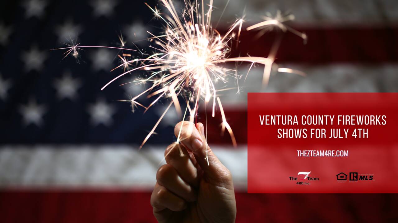 Ventura County Fireworks Shows for July 4th