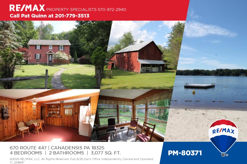 Old World Charm Farm House in the Poconos on 5 Acres