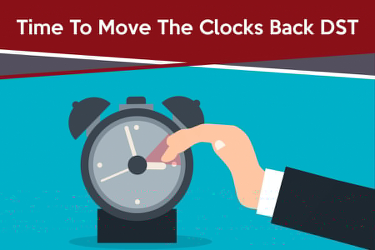 Time to Move the Clocks Back for Daylight Saving Time