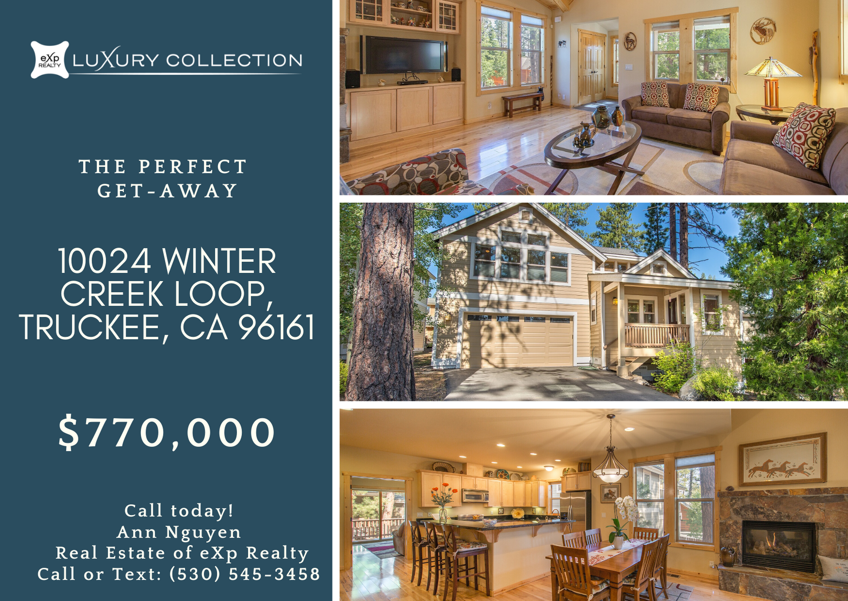 Your Dream Home Awaits! 10024 Winter Creek Loop, Trucke