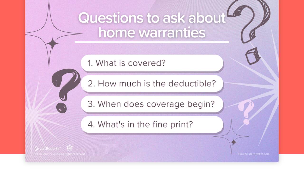 Home warranties questions