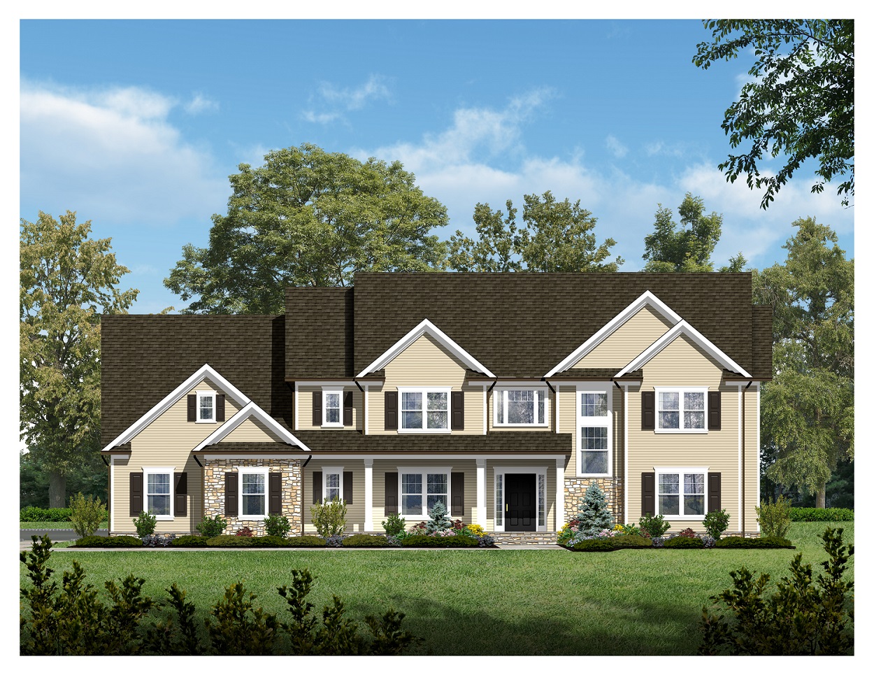 Luxury New Home 15 Gregory Lane Warren NJ 07059 1,500,