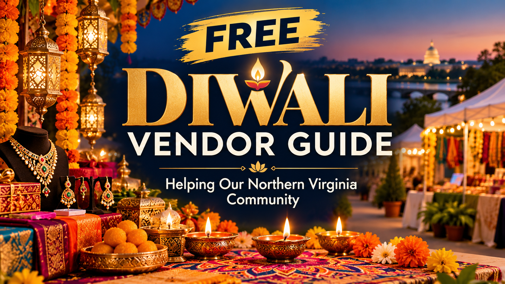 Free Diwali Vendor Guide to help our Northern Virginia community
