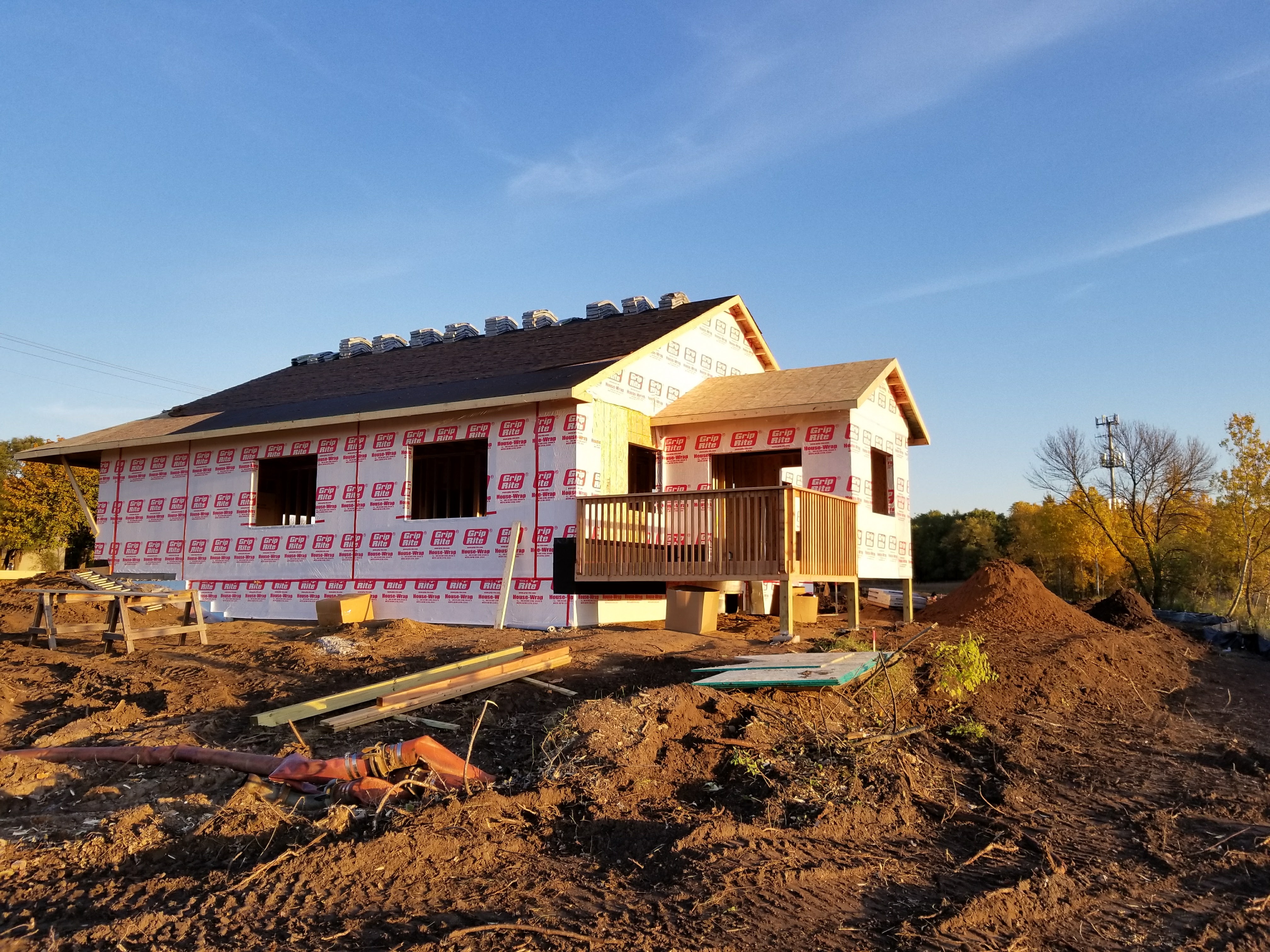 New single level detached homes in Anoka for sale