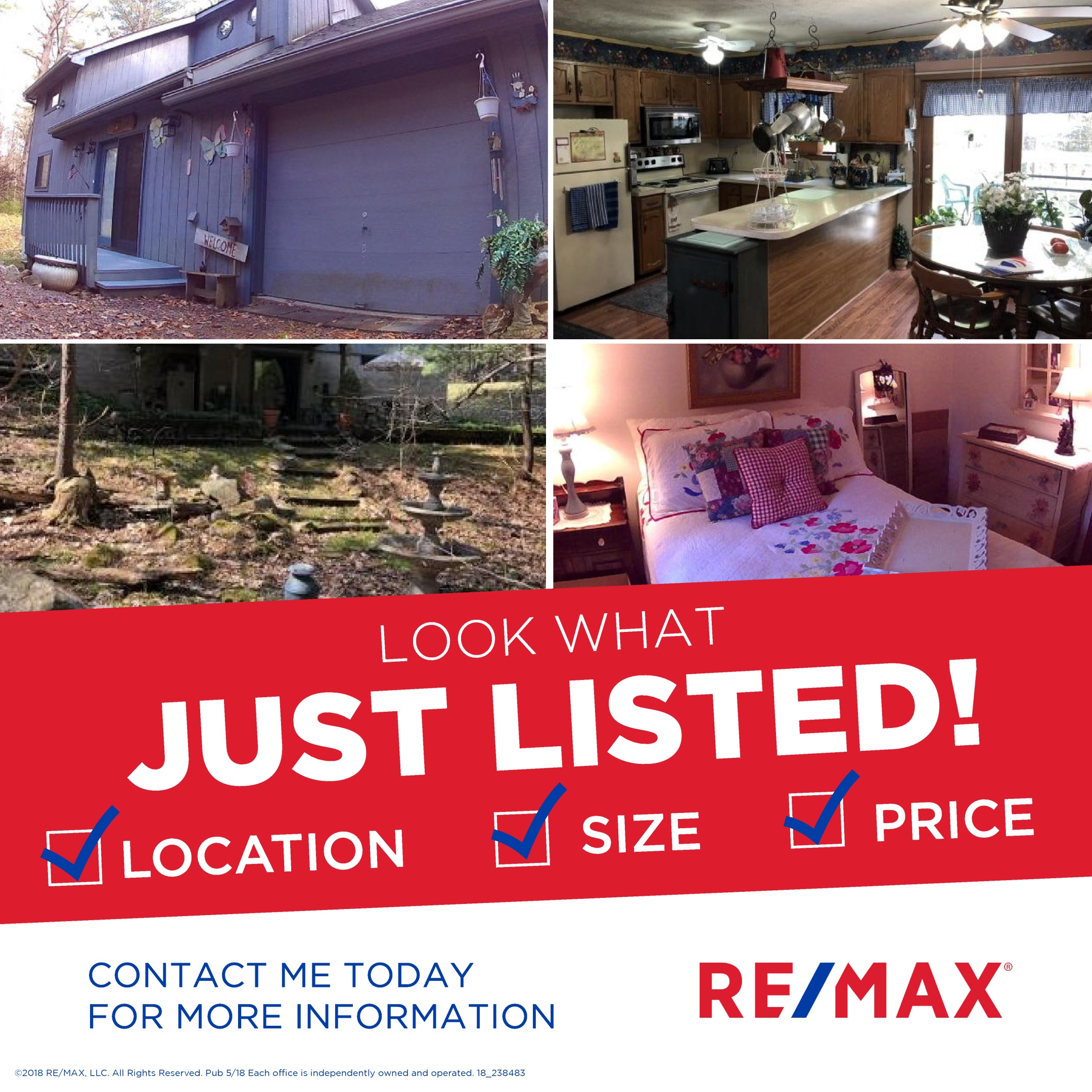 Streamfront Home that Backs to Game Lands