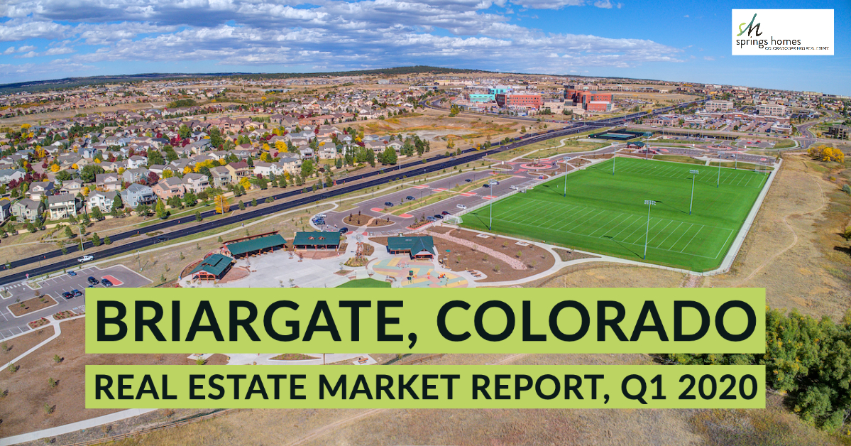 Briargate, Colorado Real Estate Market Report for Q1 o
